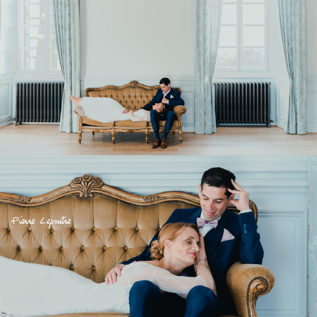 Photos de marié dans un chateau en Ille et Vilaine - photos de Pierre Lepoutre