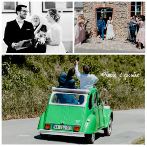 Un mariage à Vitré sous le soleil De chateaubourg en passant par rennes pour arriver à vitré Pierre Lepoutre suit le mariage