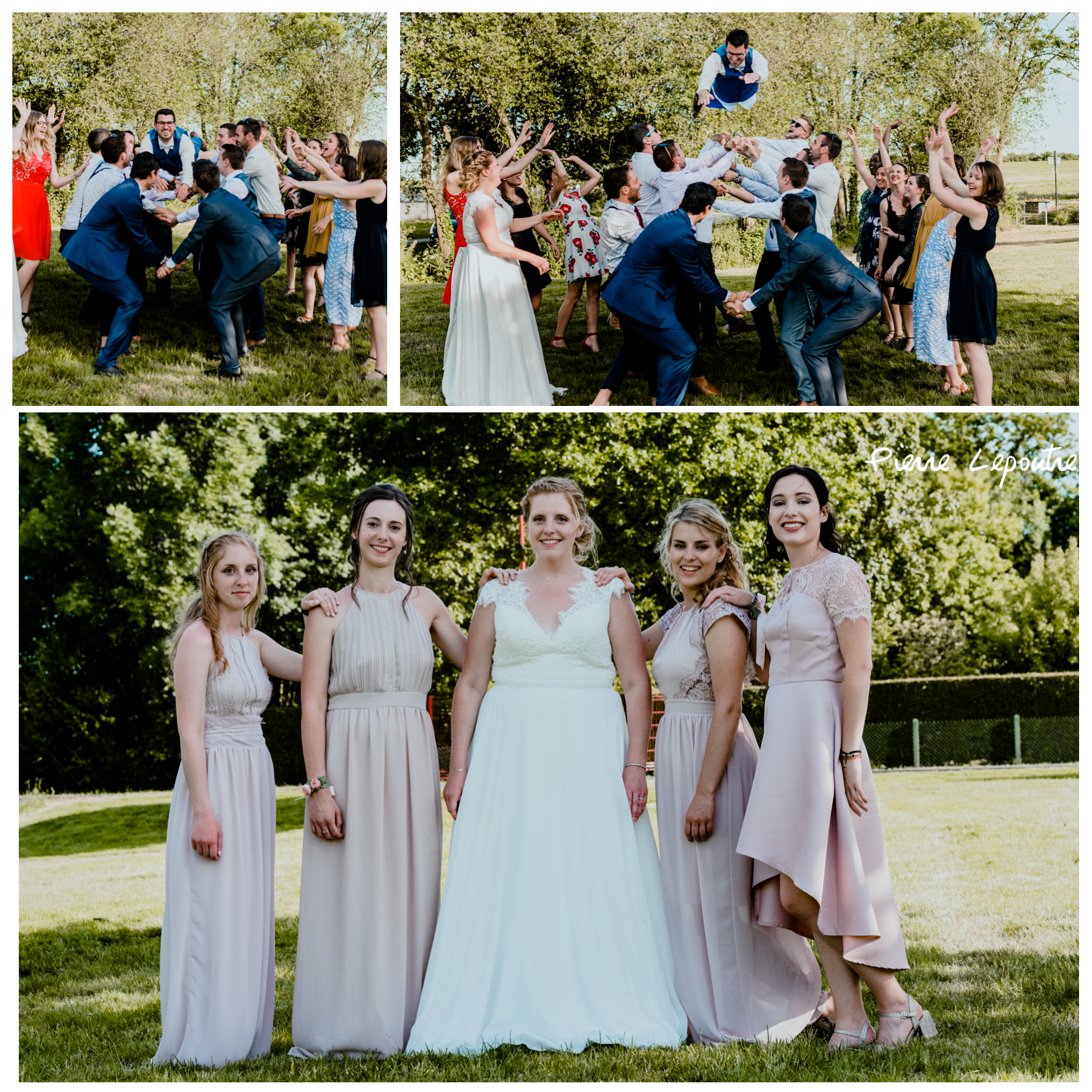 Un mariage à Vitré sous le soleil De chateaubourg en passant par rennes pour arriver à vitré Pierre Lepoutre suit le mariage 