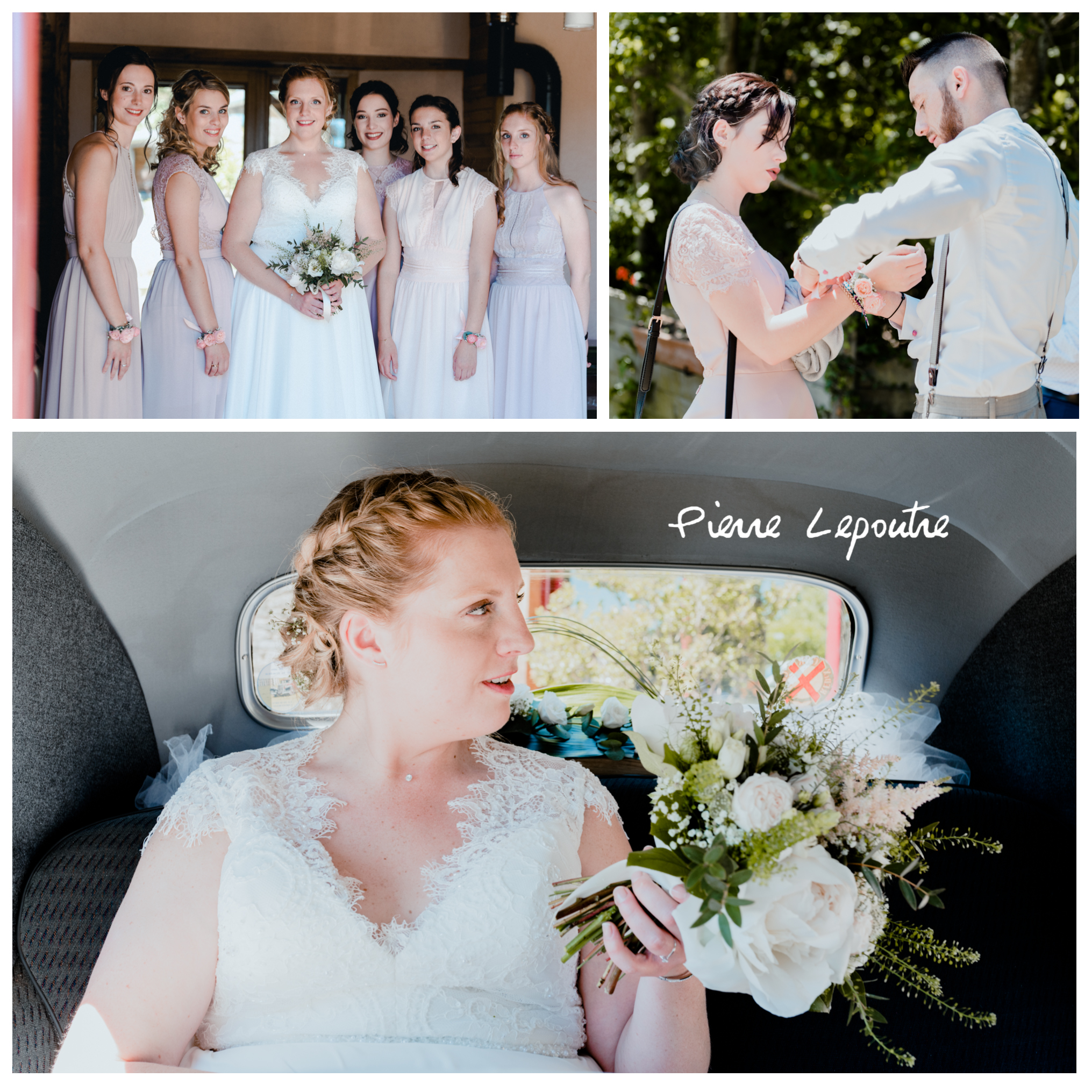 Un mariage à Vitré sous le soleil De chateaubourg en passant par rennes pour arriver à vitré Pierre Lepoutre suit le mariage 