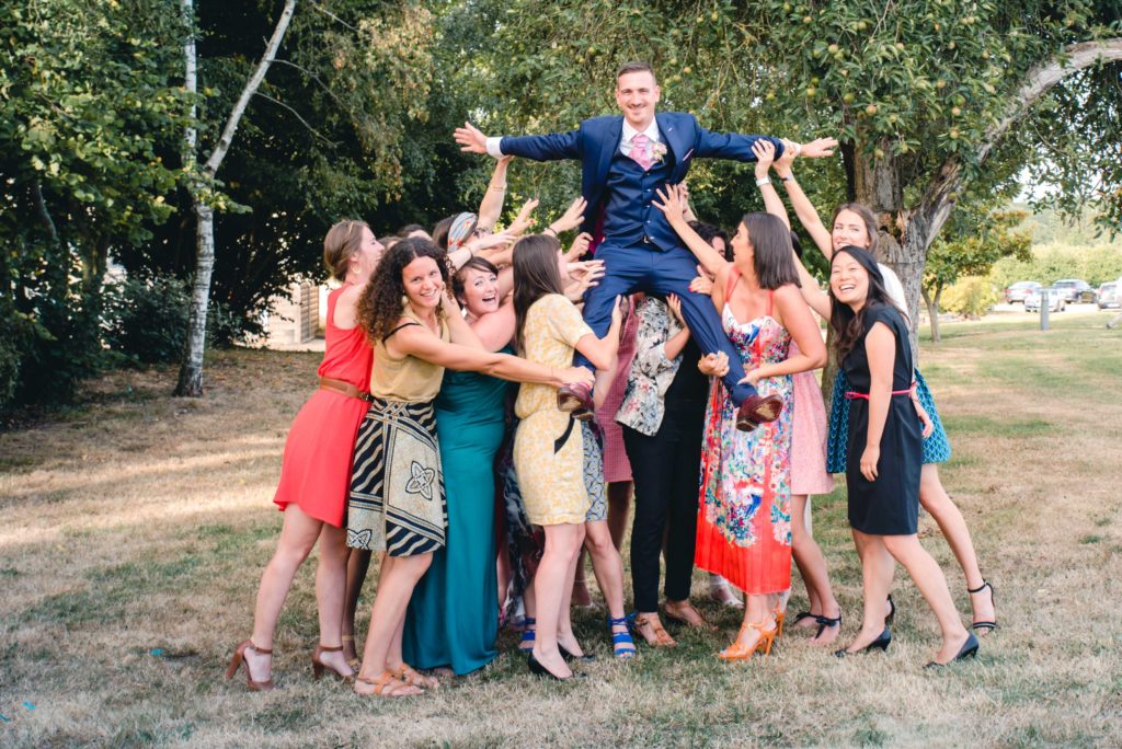 photos de mariage fun